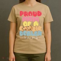 Proud Mom of a Cookie Dealer Funny Scout Troop Leader T-Shirt thumb 4