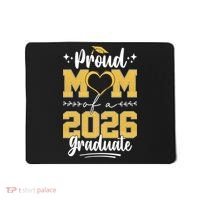 Proud Mom Of A 2026 Graduate Senior Grad Mousepad thumb 0