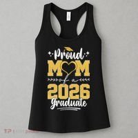 Proud Mom Of A 2026 Graduate Senior Grad Women's Tank Top thumb 3