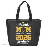 Proud Mom Of A 2026 Graduate Senior Grad Tote Bag thumb 0
