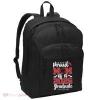 Proud Mom Of A 2026 Graduate Senior Class Graduation Port Authority Basic Backpack thumb 0