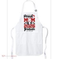 Proud Mom Of A 2026 Graduate Senior Class Graduation Apron thumb 0