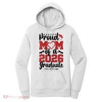 Proud Mom Of A 2026 Graduate Senior Class Graduation Women's Hoodie thumb 0