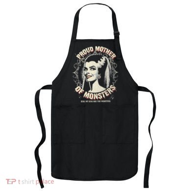 Proud Mother Of Monsters Apron