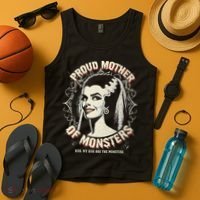 Proud Mother Of Monsters Tank Top thumb 4