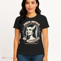 Proud Mother Of Monsters Women's T-Shirt thumb 4