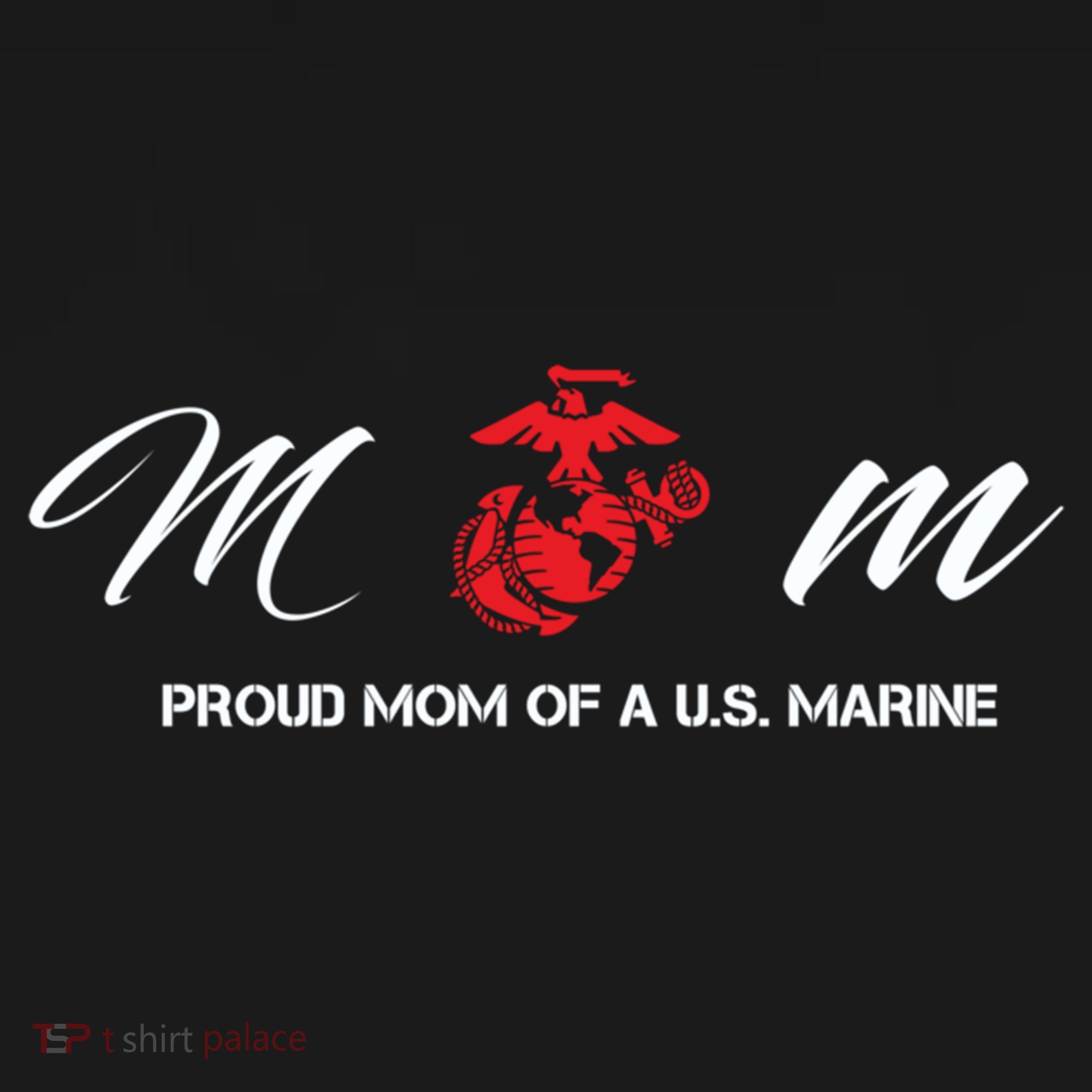 Proud Mom Of A U S Marine Gift Doggie Tank