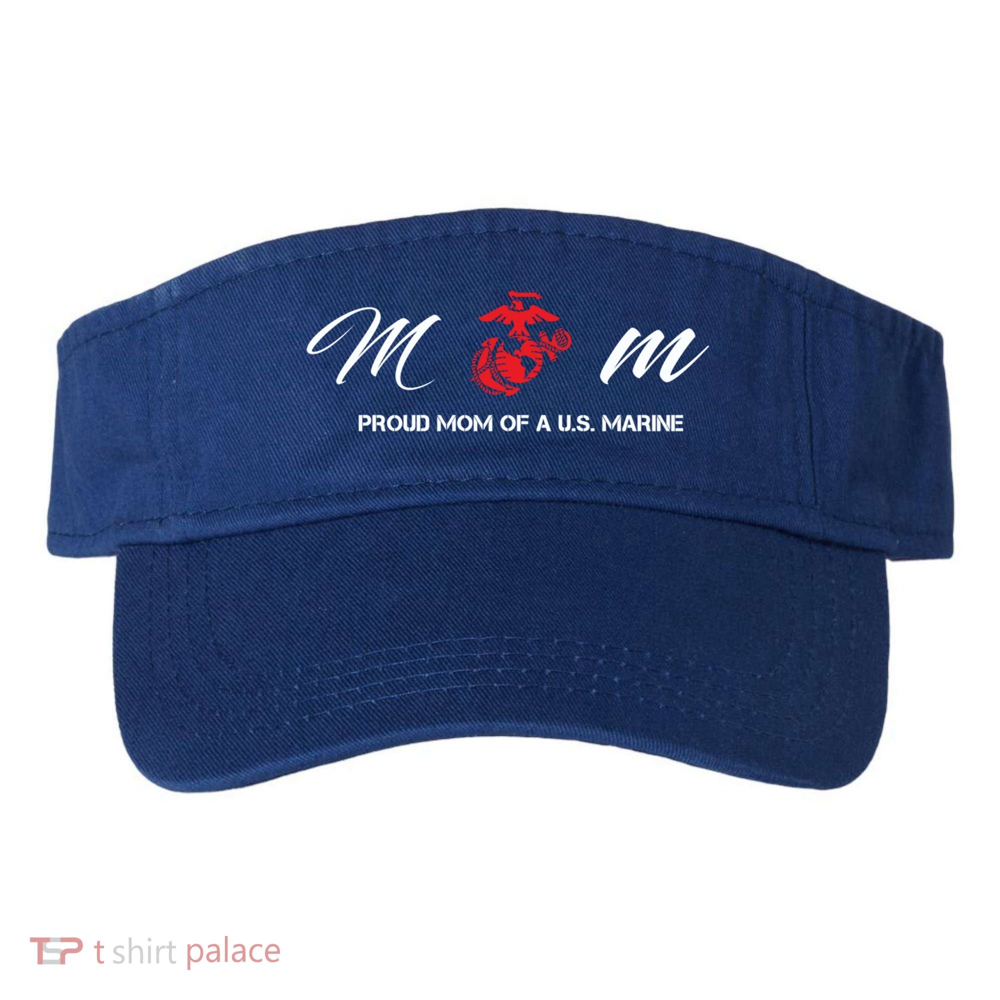 Proud Mom Of A U S Marine Gift Visor