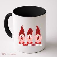 Proud Mommy Of A Heart Warrior Chd Awareness Gift Coffee Mug thumb 0