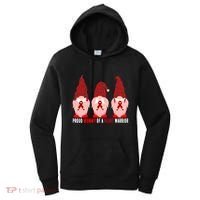 Proud Mommy Of A Heart Warrior Chd Awareness Gift Women's Hoodie thumb 0
