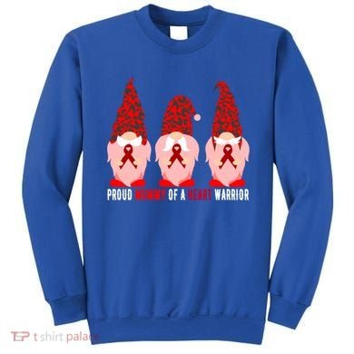 Proud Mommy Of A Heart Warrior Chd Awareness Gift Sweatshirt