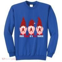 Proud Mommy Of A Heart Warrior Chd Awareness Gift Sweatshirt thumb 0