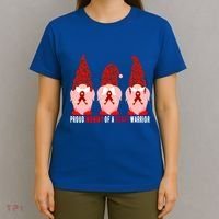 Proud Mommy Of A Heart Warrior Chd Awareness Gift T-Shirt thumb 4