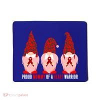 Proud Mommy Of A Heart Warrior Chd Awareness Gift Mousepad thumb 0