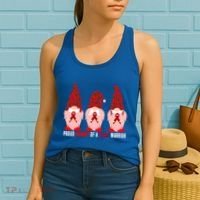 Proud Mommy Of A Heart Warrior Chd Awareness Gift Women's Tank Top thumb 2