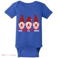 Proud Mommy Of A Heart Warrior Chd Awareness Gift Baby Bodysuit thumb 0