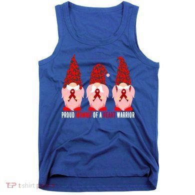 Proud Mommy Of A Heart Warrior Chd Awareness Gift Tank Top