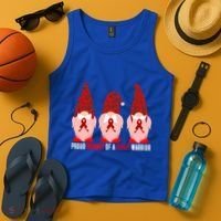 Proud Mommy Of A Heart Warrior Chd Awareness Gift Tank Top thumb 4