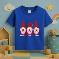 Proud Mommy Of A Heart Warrior Chd Awareness Gift Toddler T-Shirt thumb 3