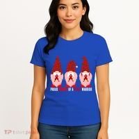 Proud Mommy Of A Heart Warrior Chd Awareness Gift Women's T-Shirt thumb 4