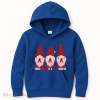 Proud Mommy Of A Heart Warrior Chd Awareness Gift Kids Hoodie thumb 0