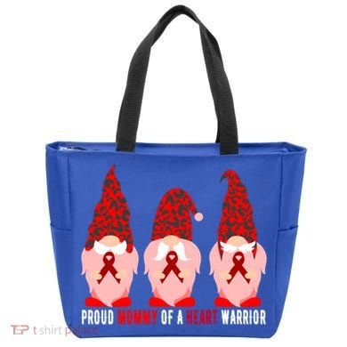 Proud Mommy Of A Heart Warrior Chd Awareness Gift Tote Bag