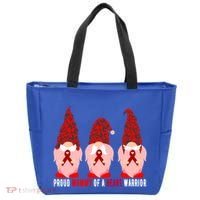 Proud Mommy Of A Heart Warrior Chd Awareness Gift Tote Bag thumb 0