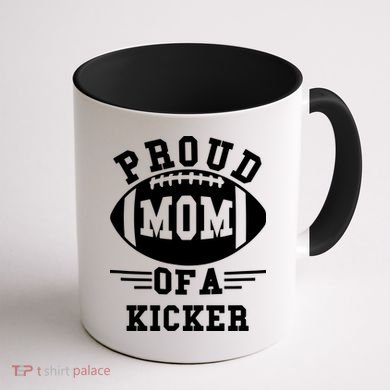 Proud Mom Of A Long Snapper Football Player Coffee Mug back