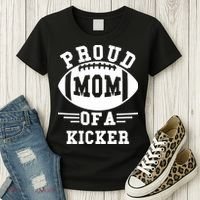 Proud Mom Of A Long Snapper Football Player Women's T-Shirt thumb 3