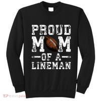 Proud Mom Of A Lineman Football Sweatshirt thumb 0