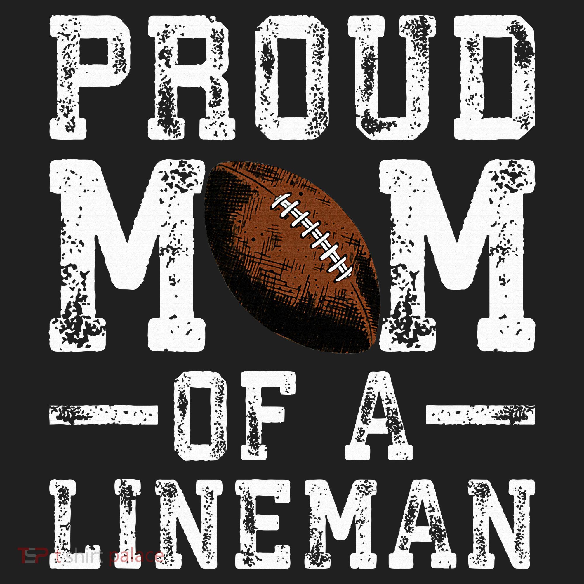 Proud Mom Of A Lineman Football Beanie