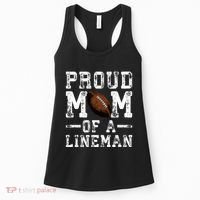 Proud Mom Of A Lineman Football Women's Tank Top thumb 0