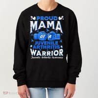Proud Mama Of A Juvenile Arthritis Warrior Women's Sweatshirt thumb 0