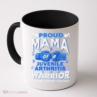 Proud Mama Of A Juvenile Arthritis Warrior Coffee Mug thumb 0