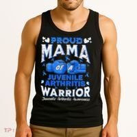 Proud Mama Of A Juvenile Arthritis Warrior Tank Top thumb 3