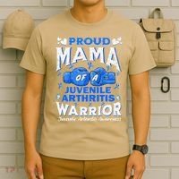 Proud Mama Of A Juvenile Arthritis Warrior T-Shirt thumb 6