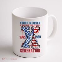 Proud Member Of The Fuck Your Feelings Generation X Coffee Mug thumb 1