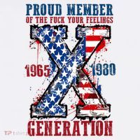 Proud Member Of The Fuck Your Feelings Generation X Hat thumb 2