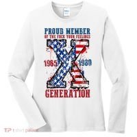 Proud Member Of The Fuck Your Feelings Generation X Women's Long Sleeve Shirt thumb 0