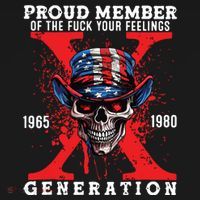 Proud Member Of The Fuck Your Feelings Generation Horror Skull Women's Tank Top thumb 5