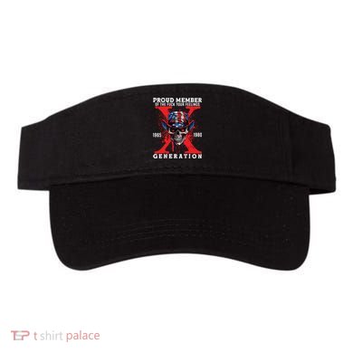 Proud Member Of Your Feelings Horror Skull X Generation Visor