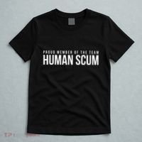 Proud Member Of The Team Human Scum Anti Trump T-Shirt thumb 5