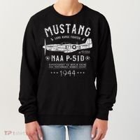 P51 Mustang Women's Sweatshirt thumb 0