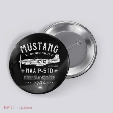 P51 Mustang Button