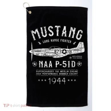 P51 Mustang Golf Towel