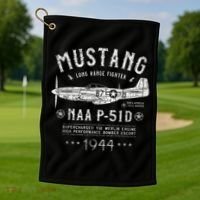 P51 Mustang Golf Towel thumb 1
