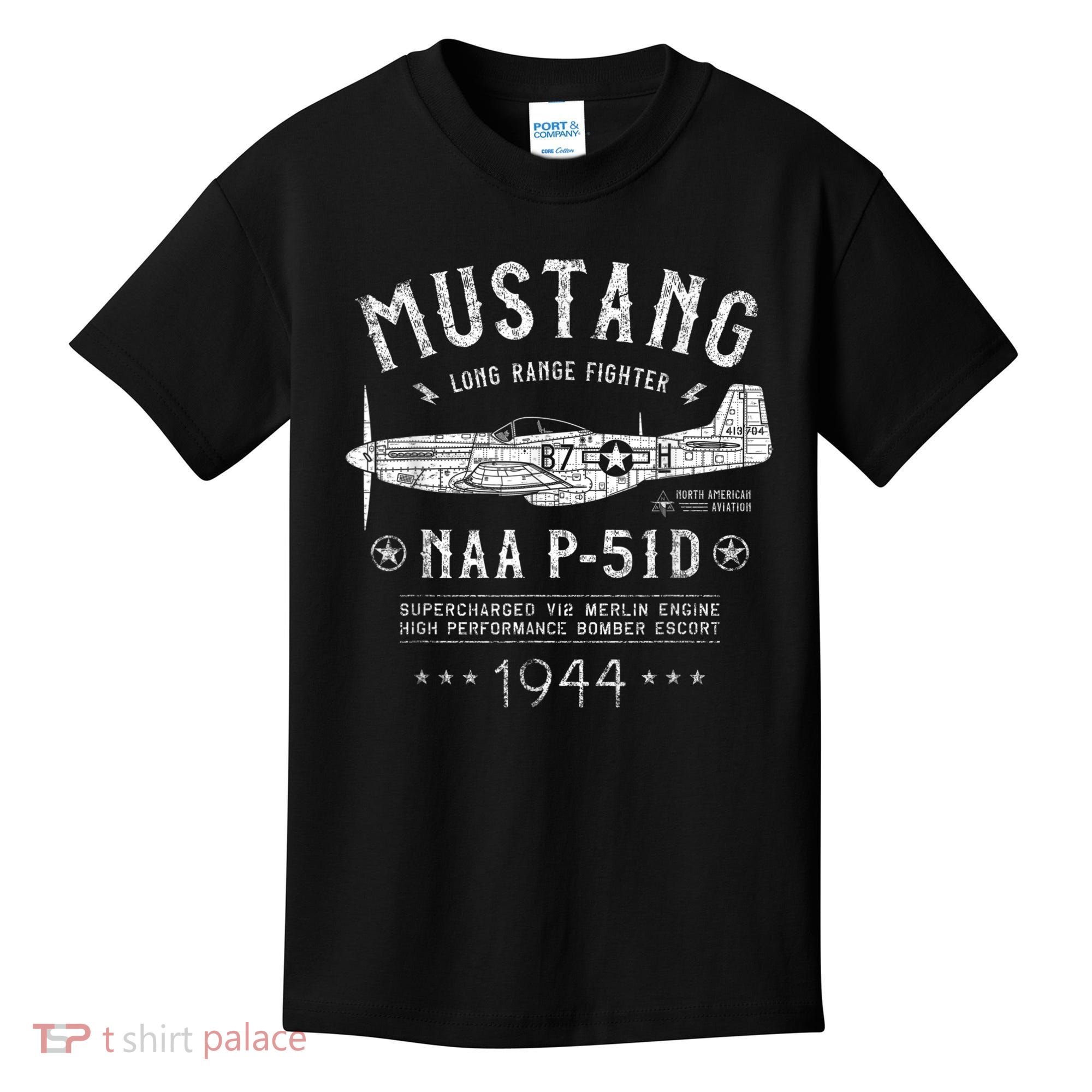 P51 Mustang Kids T-Shirt