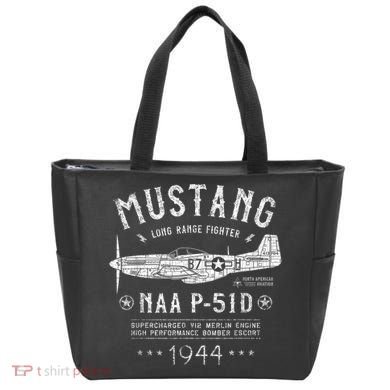 P51 Mustang Tote Bag