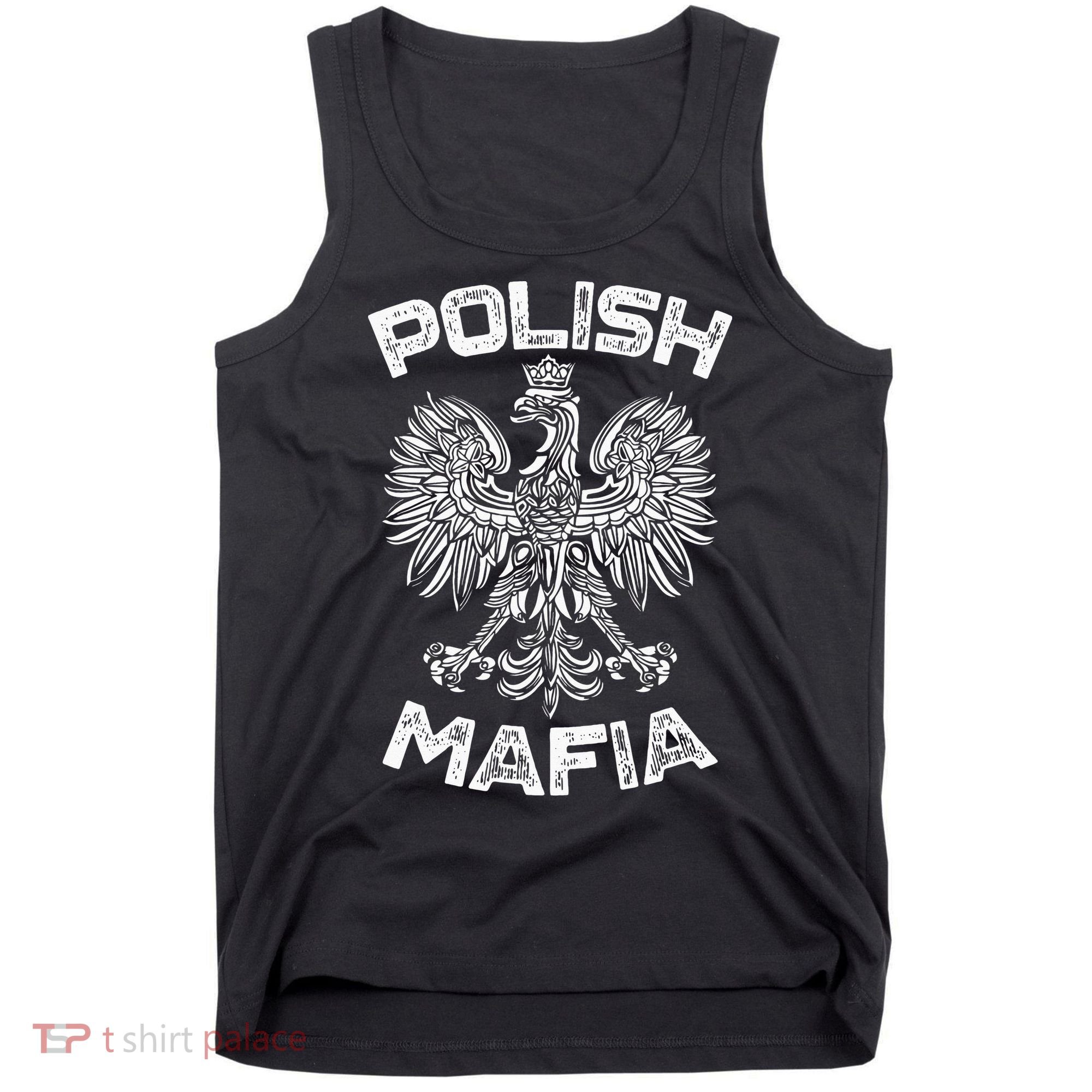 Polish Mafia Poland Polish Eagle Polska Dyngus Day Tank Top