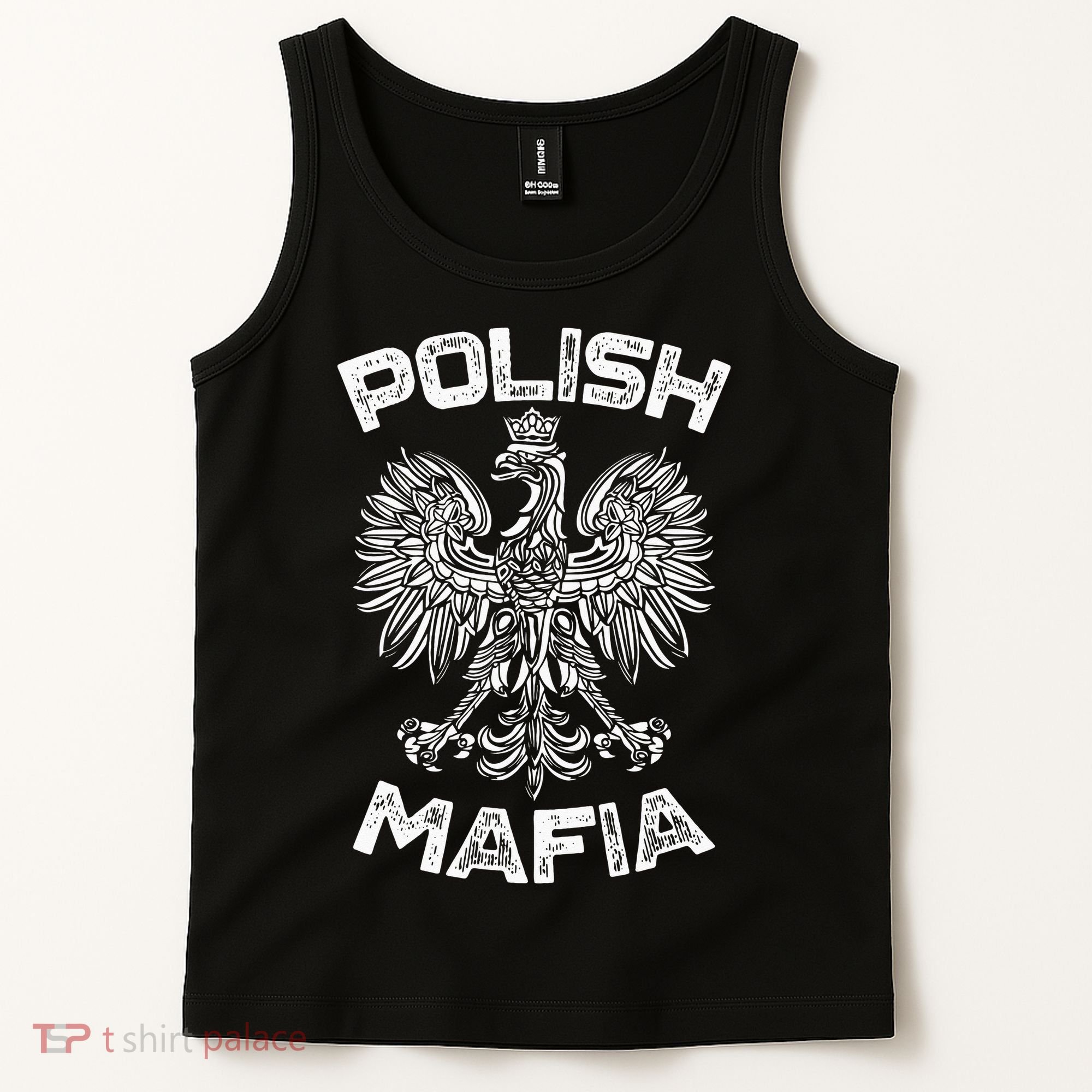 Polish Mafia Poland Polish Eagle Polska Dyngus Day Tank Top